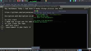 Encrypt Decrypt md5 hashes in php(script) (termux)