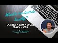 How to test AWS Lambda Locally using SAM or LocalStack with CDK