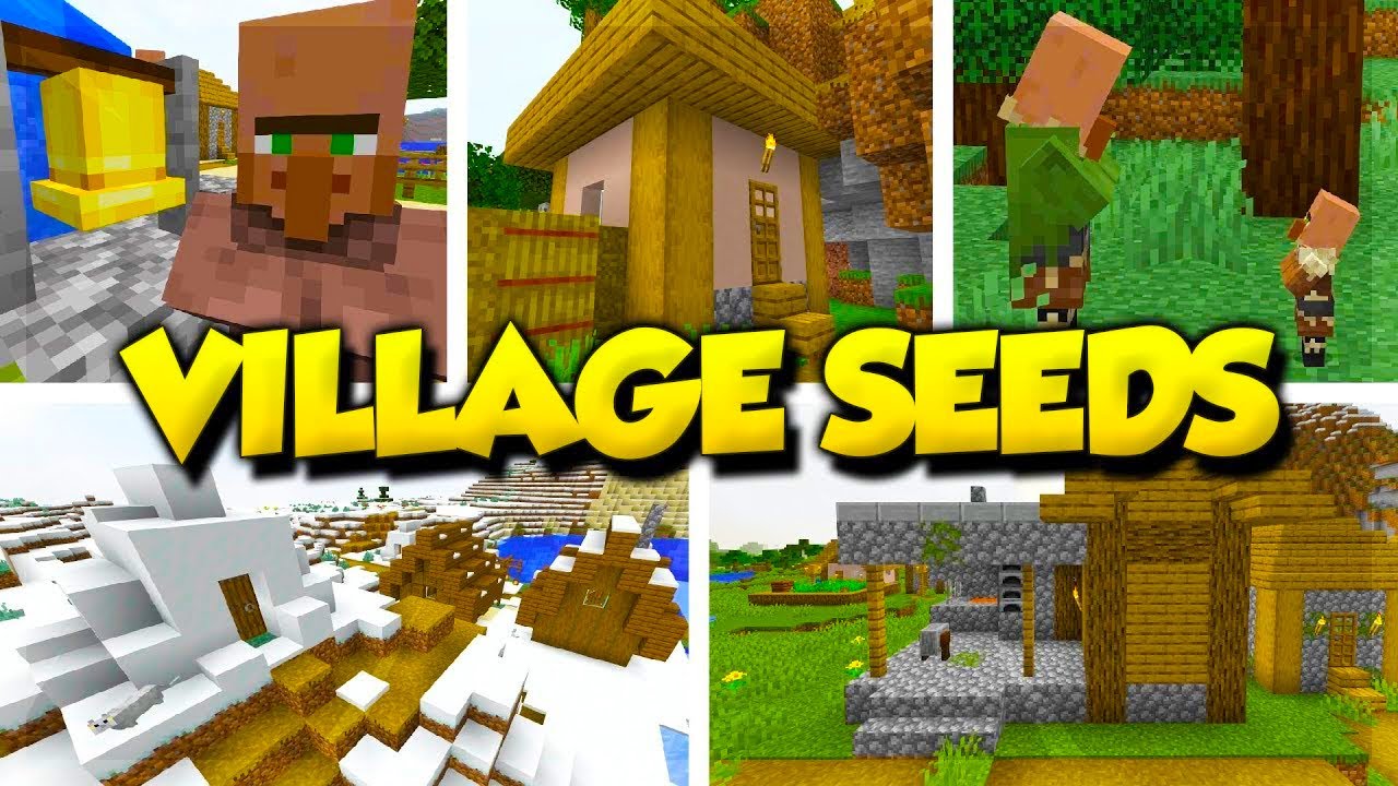 TOP 5 MINECRAFT 1.14 VILLAGE SEEDS! (Minecraft Village & Pillage Seeds ...