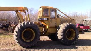 Clark F66 Dual Arch Grapple Skidder