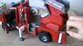 Bruder Mercedes Benz Sprinter Fire Engine - Playing with Bruder toy, cars for kids