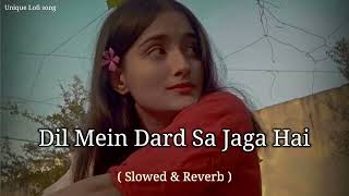 Dil Mein Dard Sa Jaga Hai Lofi Song Slowed And Reward Hindi Lofi Song Bollywood Lofi Song #tranding