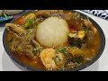 how to make slimy okra okro soup every time. restaurant style tilapia okra soup with soft fufu