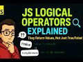 The Truth About JavaScript Logical Operators 🔍 (They Return Values!)