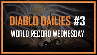 DIABLO DAILIES #3 - WORLD RECORD WEDNESDAY Any% Norm Sorc Analysis (Act 1)