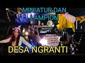 Miniatur dan Lampion full desa Ngranti Kecamatan Boyolangu Kabupaten Tulungagung