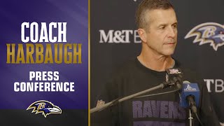 John Harbaugh on Playing His Brother for the Third Time | Baltimore Ravens