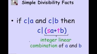 2.1.1 GCDs & Linear Combinations: Video