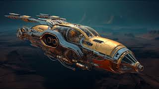 AI Fun: Steampunk Spaceships