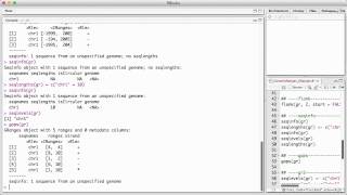 GenomicRanges GRanges v1