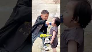 该哭还该笑呢？#萌娃 #萌娃搞笑日常 #抖音搞笑 #抖音 #tiktok #funny