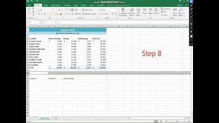Exl01_SA1Path - Step 8 - Computers for Professionals - Excel Tutorial - Step-by-Step