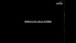 Modulus of a Real Number