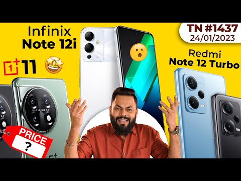 OnePlus 11 Price 😮, Redmi Note 12 Turbo Launch,Infinix Note 12i Coming,iPhone 15 Pro Design-#TTN1