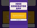 How To Create Joke Generator APP with Third Party API