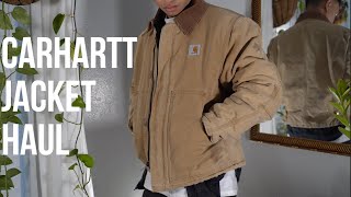 DO NOT BUY A CARHARTT JACKET UNTIL YOU WATCH THIS! | CARHARTT JACKET HAUL