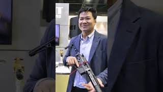 ปืน 'AR15' กระบอกแรกของไทย พับได้พกพาง่าย! #DefenseAndSecurity2022 #KHTFirearms