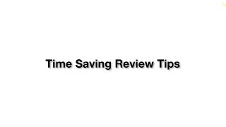 Paperless Pipeline Pro Webinar 12: Time Saving Review Tips