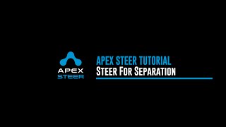 Unity Tutorial Apex Steer, Steer For Separation