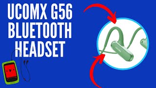 UCOMX Bluetooth Headset - O Melhor Fone Bluetooth! (Ucomx g56)