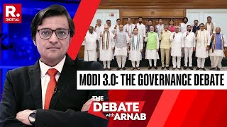 Debate With Arnab: Will Modi 3.0 Be Desicive? | INDI Breaking Apart Already | Nara Lokesh Exclusive