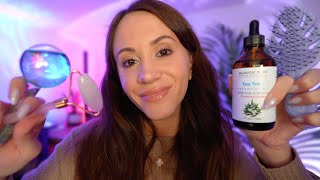 1 Hour Of All The ASMR Personal Attention 💕 (skincare, makeup, measuring, hairplay)