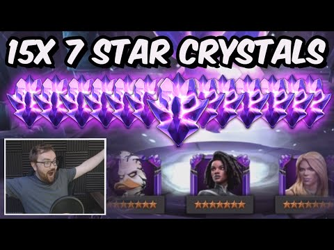 15x 7 Star Crystal Opening – THE BIG CLEANUP! – Marvel Contest of Champions