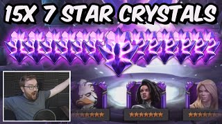 15x 7 Star Crystal Opening - THE BIG CLEANUP! - Marvel Contest of Champions