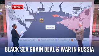 Ukraine latest: Black Sea grain deal and Ukraine taking the fight to Russia