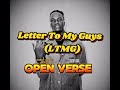 Boy Muller - Letter To My Guys LTMG (OPEN VERSE) Instrumental Beat + Hook by Robot Allog Beats