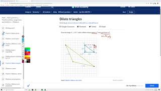 Dilating Triangles