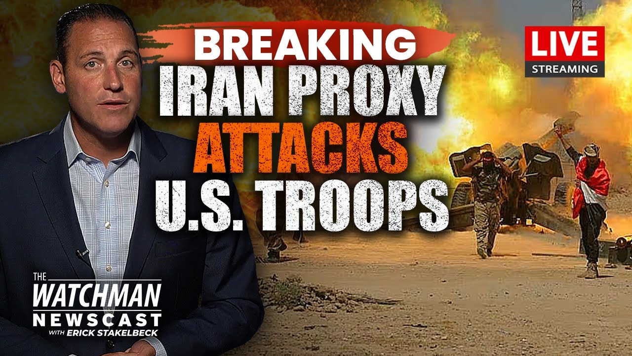 Iran DEADLY Proxy Attack On U.S. Troops; Israel AIRSTRIKES Near ...