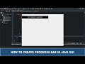 Java GUI Tutorial #24 - How To Create a ProgressBar In Java GUI Using JProgressBar Class
