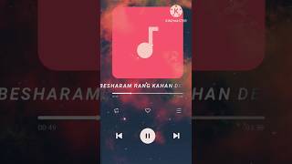 Besharam Rang Song STATUS Pathaan | Shah Rukh Khan, Deepika Shilpa #pathaan #shilparao #shorts #srk