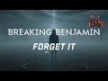 BREAKING BENJAMIN - FORGET IT | Lyrics