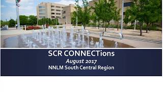 SCR CONNECTions - Visibility and Dissemination of Research (August 9, 2017)