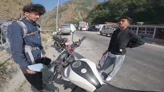 Day 1||  Ride  to paudwar village, Myagdi || on the way to  khopra  Danda trek ||motovlog