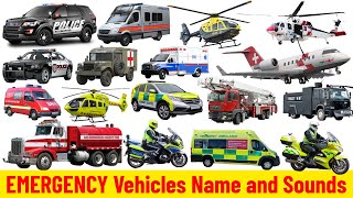 Emergency Vehicles - Rescue Trucks - Fire, Police & Ambulance | Police cars, Ambulance, fire truck