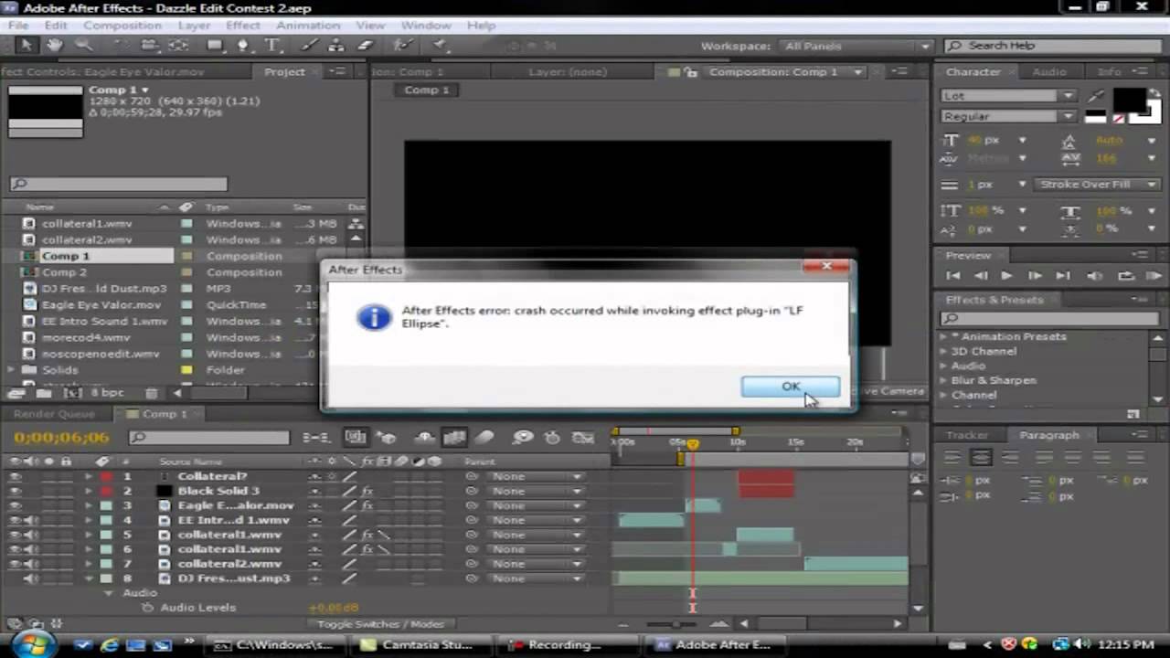 After Effects Tutorial | Error Invoking Plugin FIX - YouTube