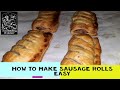 Easy Sausage Rolls how to Recipe Demonstration at Bakery