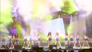 [4K] 170729 우주소녀 전체 직캠 (WJSN) -'HAPPY(해피)'(Fancam) By JJaGa !봉화은어축제 @봉화체육공원