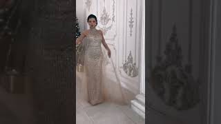 amazing dress|long frock |#youtubeshorts #video #style #ytshorts #bridal #shorts #funny