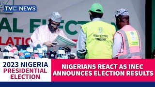 Analysis: Nigerians React As INEC Announces Election Results