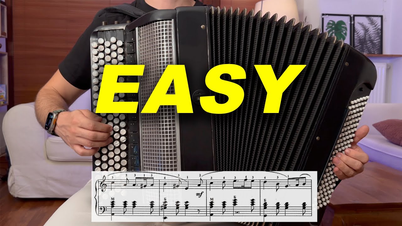 Top 5 Easy Accordion Songs Sheet Music Chords Chordify