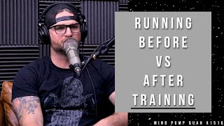 Should You Run A Mile Before or After Training?