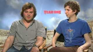 Year One: Jack Black & Michael Cera Interviews | ScreenSlam