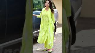 Recreating Jhanvi Kapoor Look | Jhanvi Kapoor Inspired Kurta Set Look ❤️😍🔥 #youtubeshorts #viral