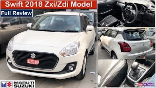 Swift 2018 Zxi,Zdi Model Review | 2018 Swift Zxi/Zdi Features,Interior and Exterior