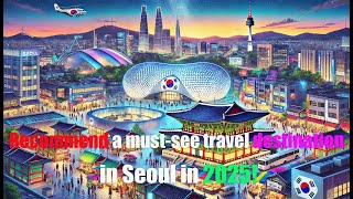 Recommend a must-see travel destination in Seoul in 2025!