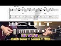 LIL DEVIL The Cult GUITAR LESSON with TAB - Easy Rock Guitar Song TABS TUTORIAL